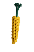 Braided Carrot Dog Toy – Durable Chew & Tug Fun