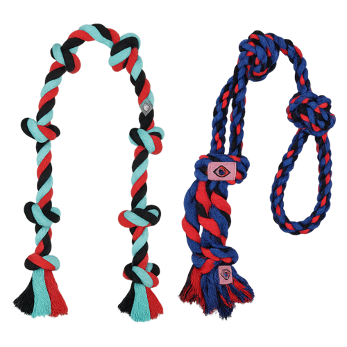 2-Pack Dog Rope Toys – Durable Chew & Tug Set for Active Pets